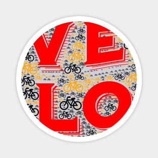 velo cycling Magnet